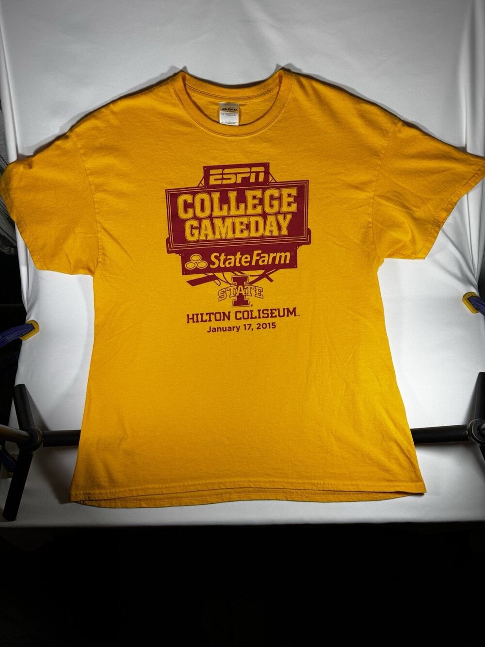 Iowa State Cyclones ESPN College GameDay 2015 Basketball Hilton Coliseum Shirt X